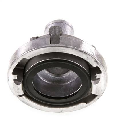 65 (81 mm) Geschmiedetes Aluminium-Storz-Kupplung 38 mm Schlauchsäule drehbar mit Schloss
