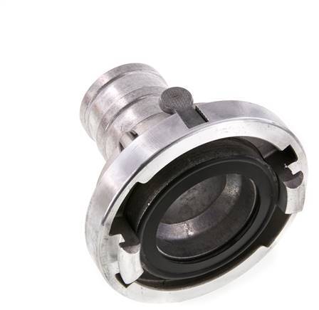 65 (81 mm) Geschmiedetes Aluminium-Storz-Kupplung 52 mm Schlauchsäule drehbar mit Schloss