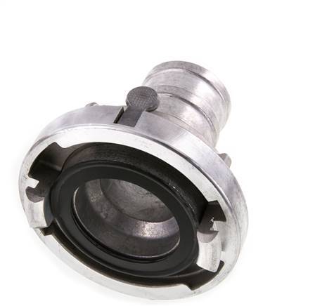 65 (81 mm) Geschmiedetes Aluminium-Storz-Kupplung 52 mm Schlauchsäule drehbar mit Schloss