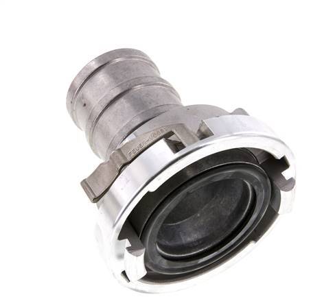 75-B (89 mm) Geschmiedetes Aluminium-Storz-Kupplung 65 mm Schlauchsäule drehbar mit Schloss