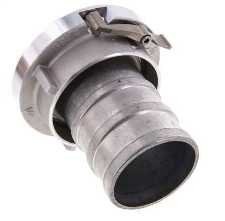 75-B (89 mm) Geschmiedetes Aluminium-Storz-Kupplung 75 mm Schlauchsäule drehbar mit Schloss