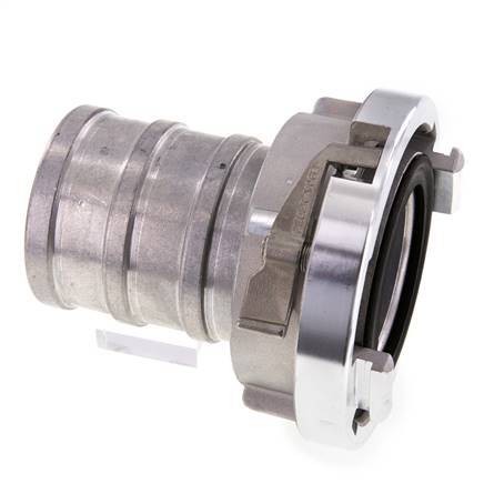 75-B (89 mm) Geschmiedetes Aluminium-Storz-Kupplung 75 mm Schlauchsäule drehbar mit Schloss