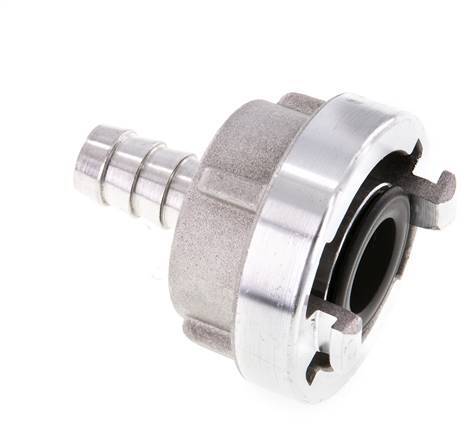 25-D (31 mm) Geschmiedetes Aluminium-Storz-Kupplung 13-mm-Schlauchsäule Drehbar für einen PVC-Schlauch