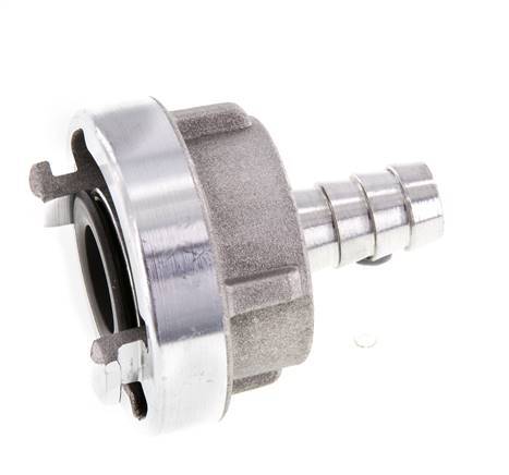 25-D (31 mm) Geschmiedetes Aluminium-Storz-Kupplung 13-mm-Schlauchsäule Drehbar für einen PVC-Schlauch