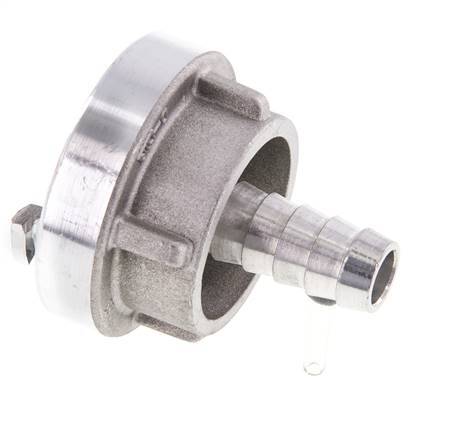 25-D (31 mm) Geschmiedetes Aluminium-Storz-Kupplung 13-mm-Schlauchsäule Drehbar für einen PVC-Schlauch