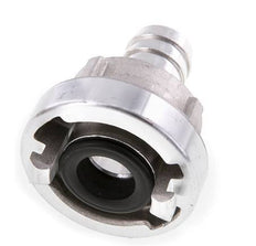 25-D (31 mm) Geschmiedetes Aluminium-Storz-Kupplung 19-mm-Schlauchsäule Drehbar für einen PVC-Schlauch