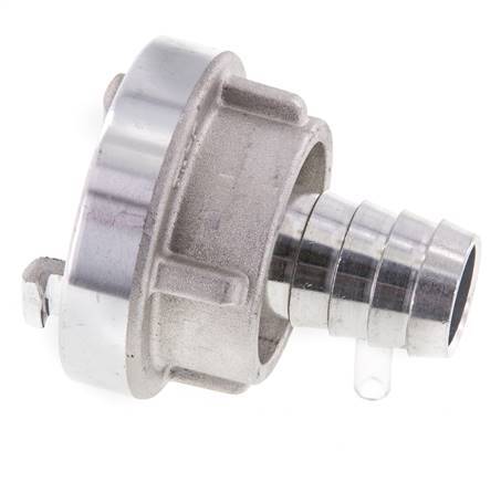 25-D (31 mm) Geschmiedetes Aluminium-Storz-Kupplung 19-mm-Schlauchsäule Drehbar für einen PVC-Schlauch