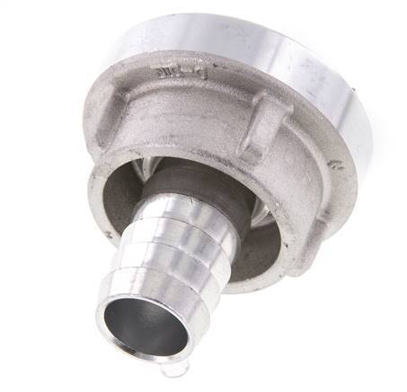 25-D (31 mm) Geschmiedetes Aluminium-Storz-Kupplung 19-mm-Schlauchsäule Drehbar für einen PVC-Schlauch