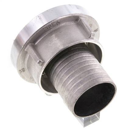 52-C (66 mm) Geschmiedetes Aluminium-Storz-Kupplung 51-mm-Schlauchsäule Drehbar für einen PVC-Schlauch