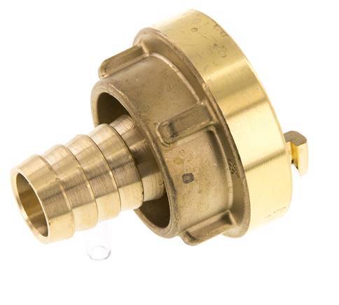 25-D (31 mm) Messing-Storz-Kupplung 19-mm-Schlauchsäule Drehbar für einen PVC-Schlauch