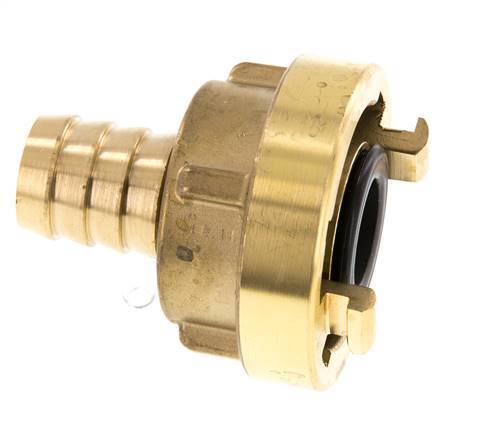 25-D (31 mm) Messing-Storz-Kupplung 19-mm-Schlauchsäule Drehbar für einen PVC-Schlauch