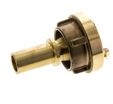 25-D (31 mm) Messing-Storz-Kupplung 19-mm-Schlauchsäule drehbar für Sicherheitsklemmenanschluss