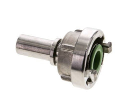 25-D (31 mm) Edelstahl-Storz-Kupplung 19-mm-Schlauchsäule drehbar für Sicherheitsklemmenanschluss