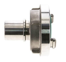 52-C (66 mm) Edelstahl-Storz-Kupplung 38 mm-Schlauchsäule drehbar für Sicherheitsklemmenanschluss