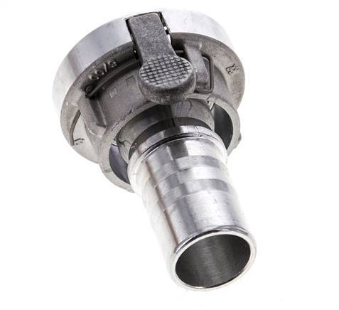 25-D (31 mm) Geschmiedetes Aluminium-Storz-Kupplung 25-mm-Schlauchsäule drehbar mit Verriegelung für Sicherheitsklemmenanschluss