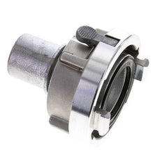 52-C (66 mm) Geschmiedetes Aluminium-Storz-Kupplung 38-mm-Schlauchsäule drehbar mit Schloss für Sicherheitsklemmenanschluss