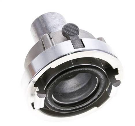 52-C (66 mm) Forged Aluminum Storz Coupling 38 mm Hose Pillar Rotatable with Lock for Safety Clamp Connection