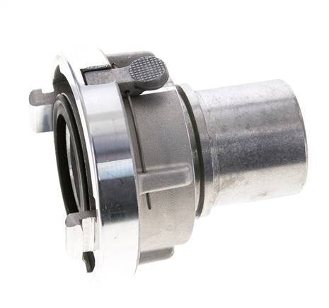 52-C (66 mm) Geschmiedetes Aluminium-Storz-Kupplung 50-mm-Schlauchsäule drehbar mit Verriegelung für Sicherheitsklemmenanschluss