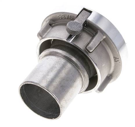 52-C (66 mm) Geschmiedetes Aluminium-Storz-Kupplung 50-mm-Schlauchsäule drehbar mit Verriegelung für Sicherheitsklemmenanschluss