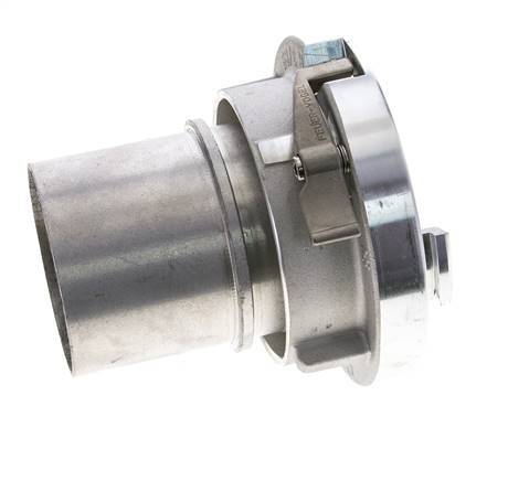 75-B (89 mm) Geschmiedetes Aluminium-Storz-Kupplung 75-mm-Schlauchsäule drehbar mit Schloss für Sicherheitsklemmenanschluss
