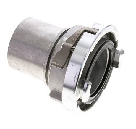 75-B (89 mm) Forged Aluminum Storz Coupling 75 mm Hose Pillar Rotatable with Lock for Safety Clamp Connection