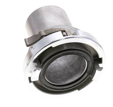 75-B (89 mm) Forged Aluminum Storz Coupling 75 mm Hose Pillar Rotatable with Lock for Safety Clamp Connection