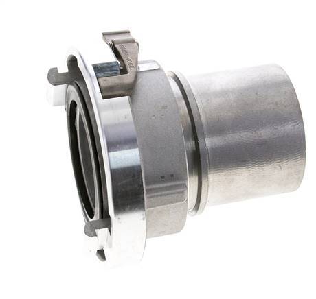 75-B (89 mm) Geschmiedetes Aluminium-Storz-Kupplung 75-mm-Schlauchsäule drehbar mit Schloss für Sicherheitsklemmenanschluss