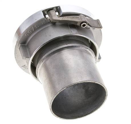 75-B (89 mm) Forged Aluminum Storz Coupling 75 mm Hose Pillar Rotatable with Lock for Safety Clamp Connection