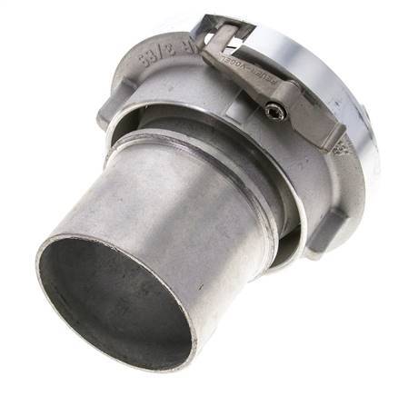 75-B (89 mm) Forged Aluminum Storz Coupling 75 mm Hose Pillar Rotatable with Lock for Safety Clamp Connection