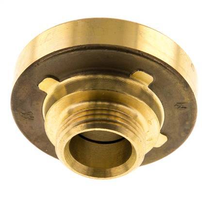 25-D (31 mm) Storz-Kupplung aus Messing G 3/4'' Außengewinde