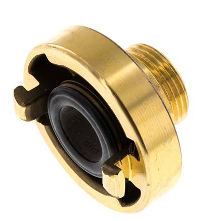 25-D (31 mm) Storz-Kupplung aus Messing G 3/4'' Außengewinde