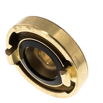 52-C (66 mm) Storz-Kupplung aus Messing G 1'' Außengewinde