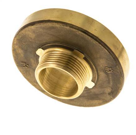 52-C (66 mm) Storz-Kupplung aus Messing G 1 1/4'' Außengewinde