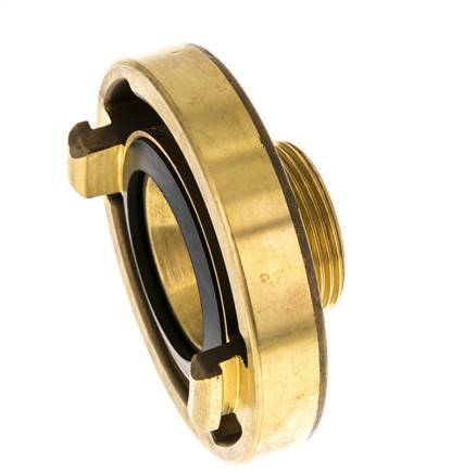52-C (66 mm) Storz-Kupplung aus Messing G 1 1/4'' Außengewinde