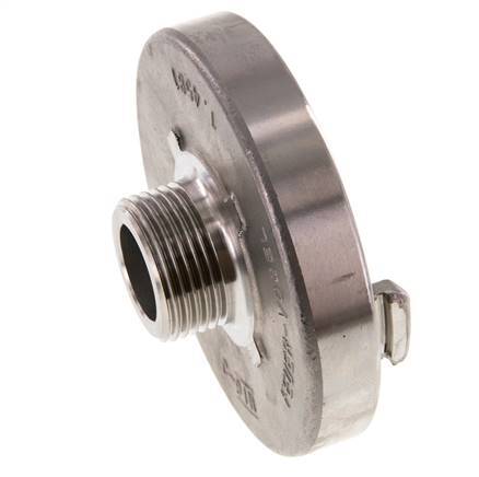 52-C (66 mm) Edelstahl Storz-Kupplung G 1'' Außengewinde