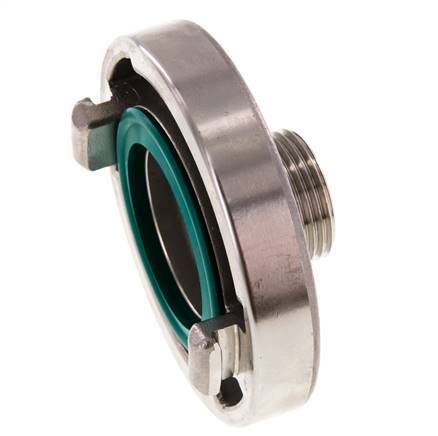 52-C (66 mm) Edelstahl Storz-Kupplung G 1'' Außengewinde