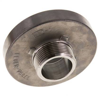 52-C (66 mm) Storz-Kupplung aus Edelstahl G 1 1/4'' Außengewinde