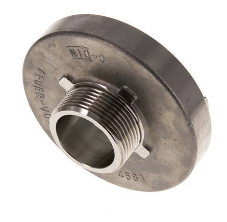 52-C (66 mm) Storz-Kupplung aus Edelstahl G 1 1/4'' Außengewinde