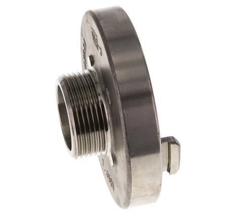 52-C (66 mm) Storz-Kupplung aus Edelstahl G 1 1/4'' Außengewinde