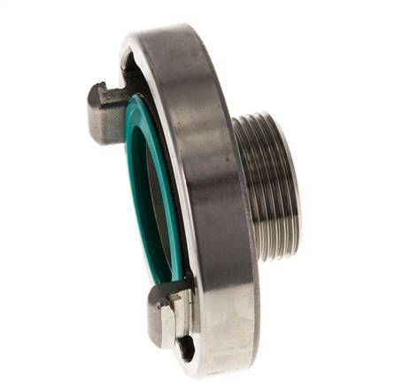 52-C (66 mm) Storz-Kupplung aus Edelstahl G 1 1/4'' Außengewinde