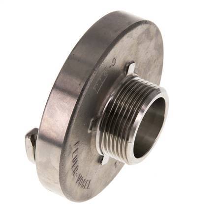 52-C (66 mm) Storz-Kupplung aus Edelstahl G 1 1/4'' Außengewinde