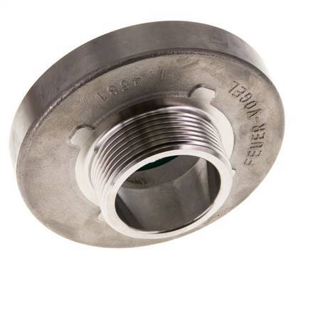 52-C (66 mm) Storz-Kupplung aus Edelstahl G 1 1/2'' Außengewinde