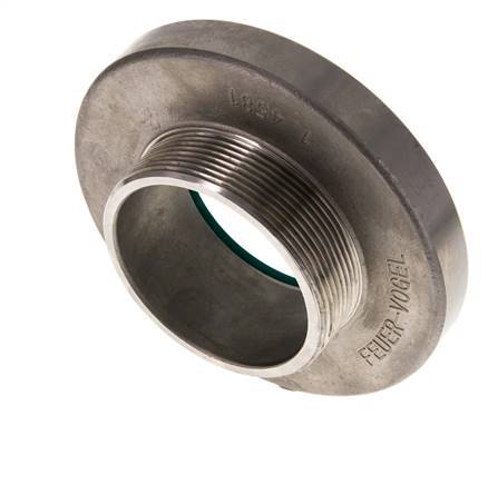 75-B (89 mm) Storz-Kupplung aus Edelstahl G 2 1/2'' Außengewinde