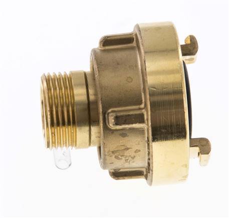 25-D (31 mm) Storz-Kupplung aus Messing G 3/4'' Außengewinde drehbar