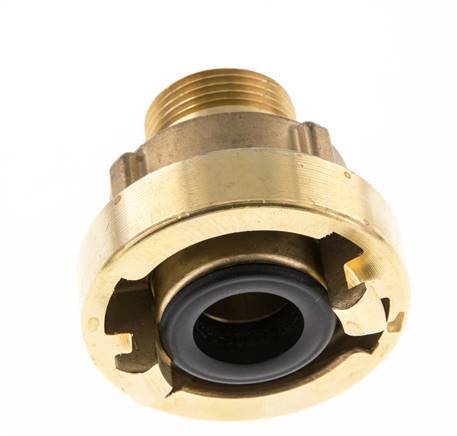 25-D (31 mm) Storz-Kupplung aus Messing G 3/4'' Außengewinde drehbar
