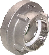 75-B (89 mm) Geschmiedetes Aluminium-Storz-Kupplung G 2 1/2'' Innengewinde mit Verschluss