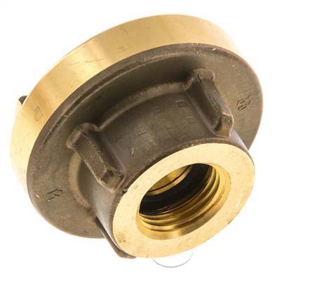 25-D (31 mm) Storz-Kupplung aus Messing G 1/2'' Innengewinde