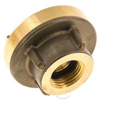 25-D (31 mm) Storz-Kupplung aus Messing G 1/2'' Innengewinde