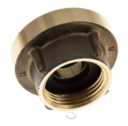 25-D (31 mm) Storz-Kupplung aus Messing G 1'' Innengewinde