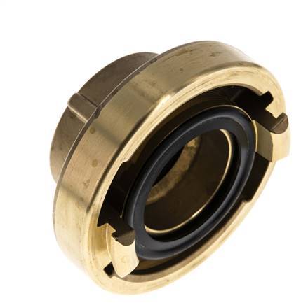 52-C (66 mm) Storz-Kupplung aus Messing G 1 1/2'' Innengewinde